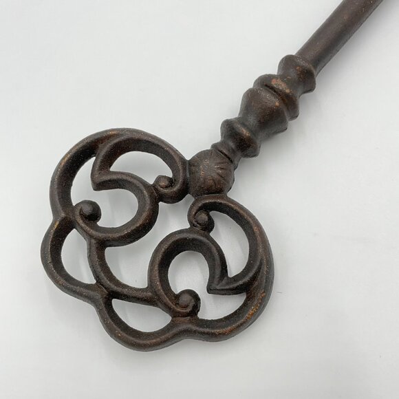 Oversized Key Home Decor Elaborate Wall Art Rustic Skeleton Key Large Big Shelf - Picture 9 of 10